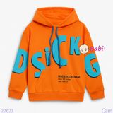  Áo Thun Có Nón Cho Bé Tay Dài In Chữ Sành Điệu (6 - 14 tuổi) 