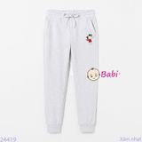  Quần Jogger Trẻ Em  Hình S.N.O.P.P.Y Đeo Kính (23kg - 65kg) 