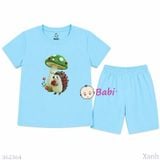  (M1) Bộ Bé Gái Tay Ngắn Quần Lửng Hình Nấm (30-55kg) 