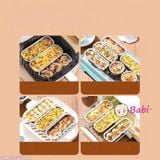  SET 30 KHAY CHỮ NHẬT NHÔM NƯỚNG 