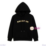  Áo Hoodie Thun Cotton Dày Dặn Bright On (17kg-75kg) 