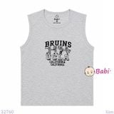  Áo Ba Lỗ Bé Trai Cotton Mát Mẻ Hè Bruins (27–65kg) 