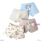  Set 4 Chip Đùi Hình Cún Cho Bé Trai (26-40kg) 
