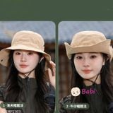  MŨ BUCKET CHỐNG NẮNG DÂY RÚT 