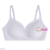  Áo Bra Su Không Gọng Caro Cho Mẹ Và Bé Lớn (S34-S38) 