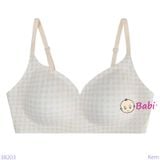  Áo Bra Su Không Gọng Caro Cho Mẹ Và Bé Lớn (S34-S38) 