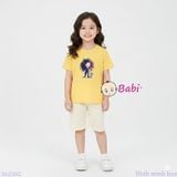  Bộ Bé Gái Tay Ngắn Quần Lửng Bé Tóc Màu M2(20-55kg) 