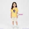  Bộ Bé Gái Tay Ngắn Quần Lửng Bé Tóc Màu M2(20-55kg) 
