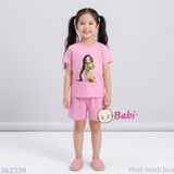  Bộ Bé Gái Tay Ngắn Quần Đùi Cỏ May Mắn  (20-57kg) 