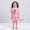 Bộ Bé Gái Tay Ngắn Quần Đùi Cỏ May Mắn  (20-57kg)