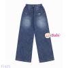  Quần Jeans Suông Dài Thêu Hoa Cho Mẹ Bé (40kg-50kg) 