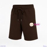  Quần Short Trẻ Em Màu Trơn Năng Động (23-62kg) 