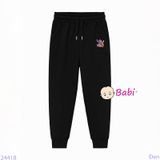 Quần Jogger Trẻ Em  Hình STITCH Ôm Bóng (23kg - 65kg) 