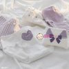 H11 Quần Lót Cotton Set 5c Cho Mẹ Và Bé Gái (40-55kg)