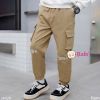  Quần Kaki Túi Hộp Trẻ Em Màu Trơn Sành Điệu (32-48kg) 
