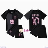  Bộ Bé Gái Thun Thể Thao Tay Ngắn Quần Lửng  (23-50kg) 