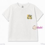  Áo Thun Tay Ngắn Cotton Bé Trai Bé Gái BeKinds (33-70kg) 