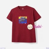  Áo Thun Bé Trai Tay Ngắn Hinh Xe (23-62kg) 