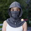  Khẩu Trang Kèm Mũ Trùm Chống Nắng 