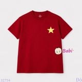  Áo Thun Tay Ngắn Hình Ngôi Sao (26-75kg) 