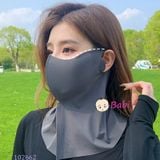  Khẩu Trang Chống UV Che Cổ (Không Dây) 