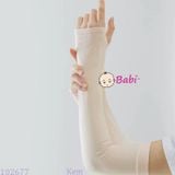  Găng Tay Ống Chống Nắng Màu Trơn Đơn Giản 
