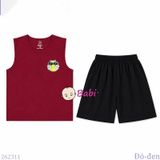  Bộ Thun Sát Nách Bé Trai In Mặt Cười (27 -65kg) 