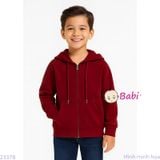  Áo Khoác Chất Cotton 2 Da Trẻ Em Màu Trơn Đơn Giản (17kg - 75kg) 