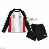  Bộ Bơi Trẻ Em Tay Dài Quần Ngắn Số 85 (20-30kg) 
