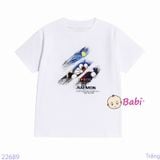  Áo Thun Gia Đình In Hình Mèo Đo.Re.Mon  (26-72kg) 