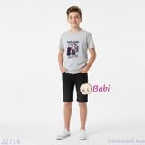  Áo Thun Bé Trai Bé Gái Tay Ngắn Hoạt Hình M3 (23-62kg) 