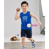  Áo Ba Lỗ Bé Trai Cotton Mát Mẻ Hè Số 67 (27–65kg) 