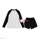 Bộ Bơi Trẻ Em Tay Dài Quần Ngắn Số 85 (20-30kg) 