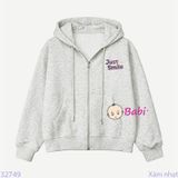  Áo Khoác Bé Gái Bé Trai Just Smile (17kg-75kg) 