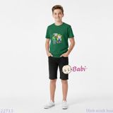 Áo Thun Bé Trai Bé Gái Tay Ngắn Hoạt Hình M2 (23-62kg) 