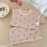  Bộ Tay Dài Quần Dài Bé Gái Họa Tiết Dễ Thương (20-40kg) 