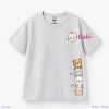  M3 Áo Thun Cotton Bé Trai Hình Gấu HI (23-62kg) 