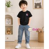  Áo Thun Tay Ngắn Cotton Bé Trai Bé Gái BeMine (33-70kg) 
