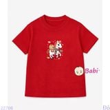  Áo Thun Tay Ngắn Hình Ngựa M9 (26-75kg) 