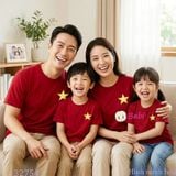  Áo Thun Tay Ngắn Hình Ngôi Sao (26-75kg) 