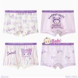  Set 4 Chip Đùi Thông Hơi Bé Gái Dễ Thương (33-45kg) 