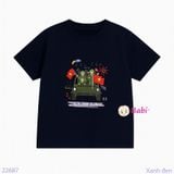  Áo Thun Gia Đình In Hình Chú Bộ Đội (26-72kg) 