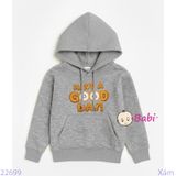  Áo Thun Hoodie Bé Trai Bé Gái Chữ GOOD DAY (21kg-55kg) 