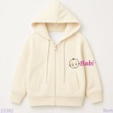  Áo Khoác Trẻ Em Màu Trơn Sành Điệu (17kg - 75kg) 