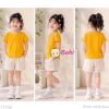  Áo Thun Tay Ngắn CVC Cotton Màu Trơn (26-75kg) 