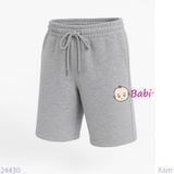  Quần Short Trẻ Em Màu Trơn Năng Động (23-62kg) 