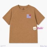  Áo Thun Tay Ngắn Cotton Bé Trai Bé Gái BeMine (33-70kg) 