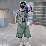  Bộ Thể Thao Sát Nách Bé Trai Bé Gái M1 (26-55kg) 