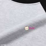  Áo Thun Cotton Tay Ngắn Raplang S.n.oo.py Tym Đỏ (30-70kg) 