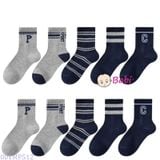  SET 10 ĐÔI TẤT COTTON TRẺ EM 